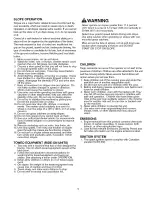 Preview for 5 page of Craftsman 107.289860 Operator'S Manual