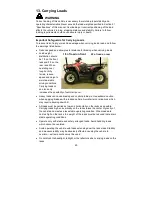 Preview for 49 page of Craftsman 108.27807 Operator'S Manual