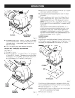 Предварительный просмотр 10 страницы Craftsman 11177 - 1/4 Sheet Pad Sander Operator'S Manual