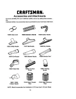 Предварительный просмотр 16 страницы Craftsman 113.170160 Owner'S Manual