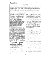 Preview for 8 page of Craftsman 113.170340 Owner'S Manual