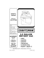 Craftsman 113.177145 Owner'S Manual preview