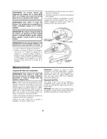 Предварительный просмотр 27 страницы Craftsman 113.177415 Owner'S Manual