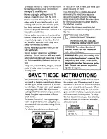 Preview for 3 page of Craftsman 113.177778 Owner'S Manual