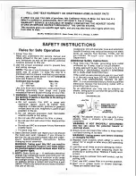 Предварительный просмотр 2 страницы Craftsman 113.178200 Owner'S Manual