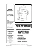 Предварительный просмотр 19 страницы Craftsman 113.179255 Owner'S Manual