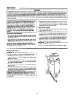 Предварительный просмотр 8 страницы Craftsman 113.179345 Owner'S Manual