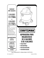 Предварительный просмотр 15 страницы Craftsman 113.17965 Owner'S Manual