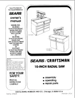 Preview for 1 page of Craftsman 113.197411 Owner'S Manual