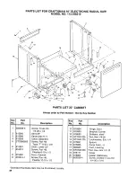 Preview for 64 page of Craftsman 113.198210 Owner'S Manual