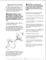 Preview for 39 page of Craftsman 113.198411 Operators Operator'S Manual