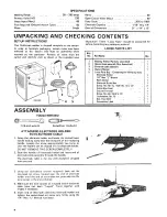 Preview for 4 page of Craftsman 113.201392 Owner'S Manual