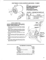 Preview for 31 page of Craftsman 113.206933 Owner'S Manual