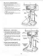 Предварительный просмотр 20 страницы Craftsman 113.213151 Owner'S Manual