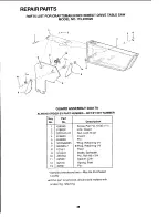 Preview for 38 page of Craftsman 113.221620 Owner'S Manual