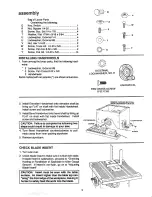 Preview for 9 page of Craftsman 113.221720 Owner'S Manual