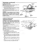 Preview for 14 page of Craftsman 113.225941 Owner'S Manual