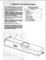 Предварительный просмотр 8 страницы Craftsman 113.232210 Owner'S Manual