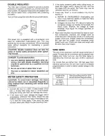 Preview for 6 page of Craftsman 113.234680 Owner'S Manual