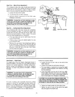 Preview for 11 page of Craftsman 113.234880 Owner'S Manual