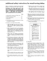 Preview for 3 page of Craftsman 113.23800 Owner'S Manual