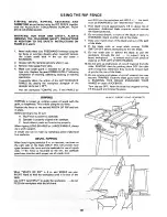 Preview for 20 page of Craftsman 113.24250 Owner'S Manual