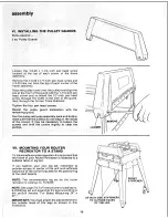 Preview for 12 page of Craftsman 113.251890 Owner'S Manual