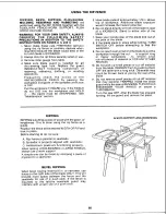 Preview for 35 page of Craftsman 113.290060 Owner'S Manual