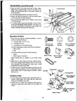 Preview for 24 page of Craftsman 113.299315 Owner'S Manual