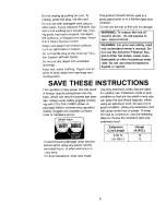 Preview for 3 page of Craftsman 113.299720 Owner'S Manual