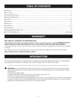 Preview for 2 page of Craftsman 11483 - C3 19.2 Volt Impact Driver Operator'S Manual