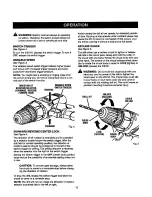 Предварительный просмотр 12 страницы Craftsman 115 Operator'S Manual