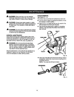 Предварительный просмотр 16 страницы Craftsman 115 Operator'S Manual