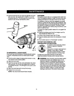 Предварительный просмотр 17 страницы Craftsman 115 Operator'S Manual