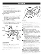 Предварительный просмотр 14 страницы Craftsman 11551 Operator'S Manual