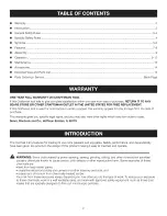 Preview for 2 page of Craftsman 11579 - C3 19.2 Volt DieHard Reciprocating Saw Operator'S Manual