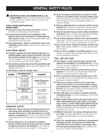 Preview for 3 page of Craftsman 11579 - C3 19.2 Volt DieHard Reciprocating Saw Operator'S Manual