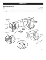 Preview for 7 page of Craftsman 11579 - C3 19.2 Volt DieHard Reciprocating Saw Operator'S Manual