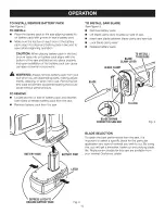 Preview for 10 page of Craftsman 11579 - C3 19.2 Volt DieHard Reciprocating Saw Operator'S Manual