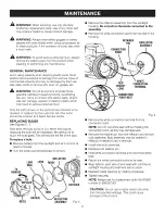 Preview for 8 page of Craftsman 11593 Operator'S Manual