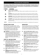 Preview for 3 page of Craftsman 12 IN. COMPOUND MITER SAW 315.21222 Owner'S Manual