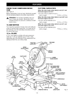 Preview for 10 page of Craftsman 12 IN. COMPOUND MITER SAW 315.21222 Owner'S Manual