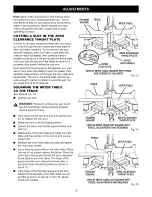 Preview for 15 page of Craftsman 12 IN. COMPOUND MITER SAW 315.21222 Owner'S Manual