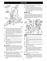 Preview for 20 page of Craftsman 12 IN. COMPOUND MITER SAW 315.21222 Owner'S Manual