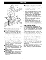 Preview for 21 page of Craftsman 12 IN. COMPOUND MITER SAW 315.21222 Owner'S Manual