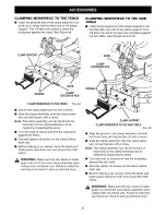 Preview for 31 page of Craftsman 12 IN. COMPOUND MITER SAW 315.21222 Owner'S Manual