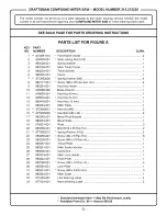 Preview for 33 page of Craftsman 12 IN. COMPOUND MITER SAW 315.21222 Owner'S Manual