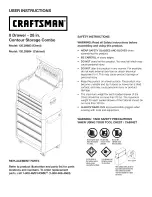 Preview for 1 page of Craftsman 120.29684 User Instructions