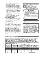 Предварительный просмотр 3 страницы Craftsman 125.12001 Operator'S Manual