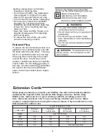 Предварительный просмотр 3 страницы Craftsman 125.12002 Operator'S Manual